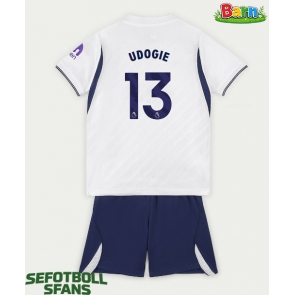 Tottenham Hotspur Destiny Udogie #13 Hemmaställ Barn 2026-27 Kortärmad (+ Korta byxor)